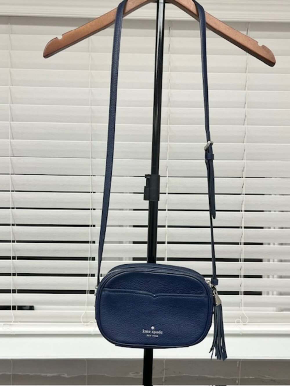 Kate Spade ♠️ Nightcap (Navy) Crossbody Camera Bag - Picture 2 of 12